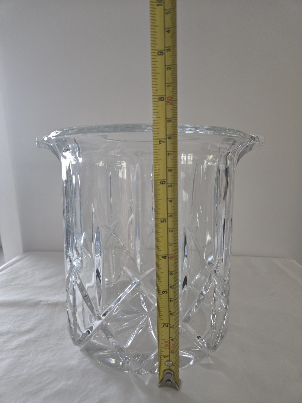 Gorham Lady Anne Cut Crystal Glass Ice Bucket - Picture 9 of 10